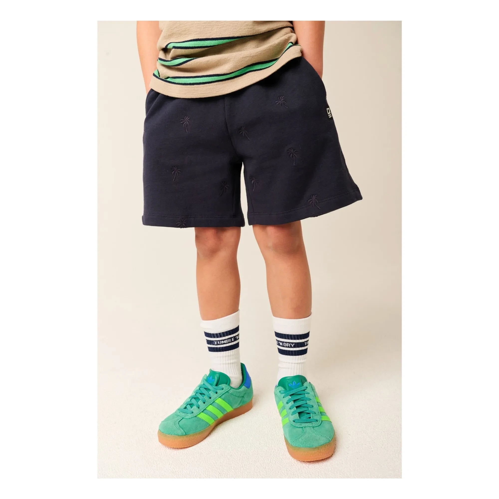 Tumble N'Dry - Polynesia Bio-Baumwoll Jogger Shorts | Dunkelblau