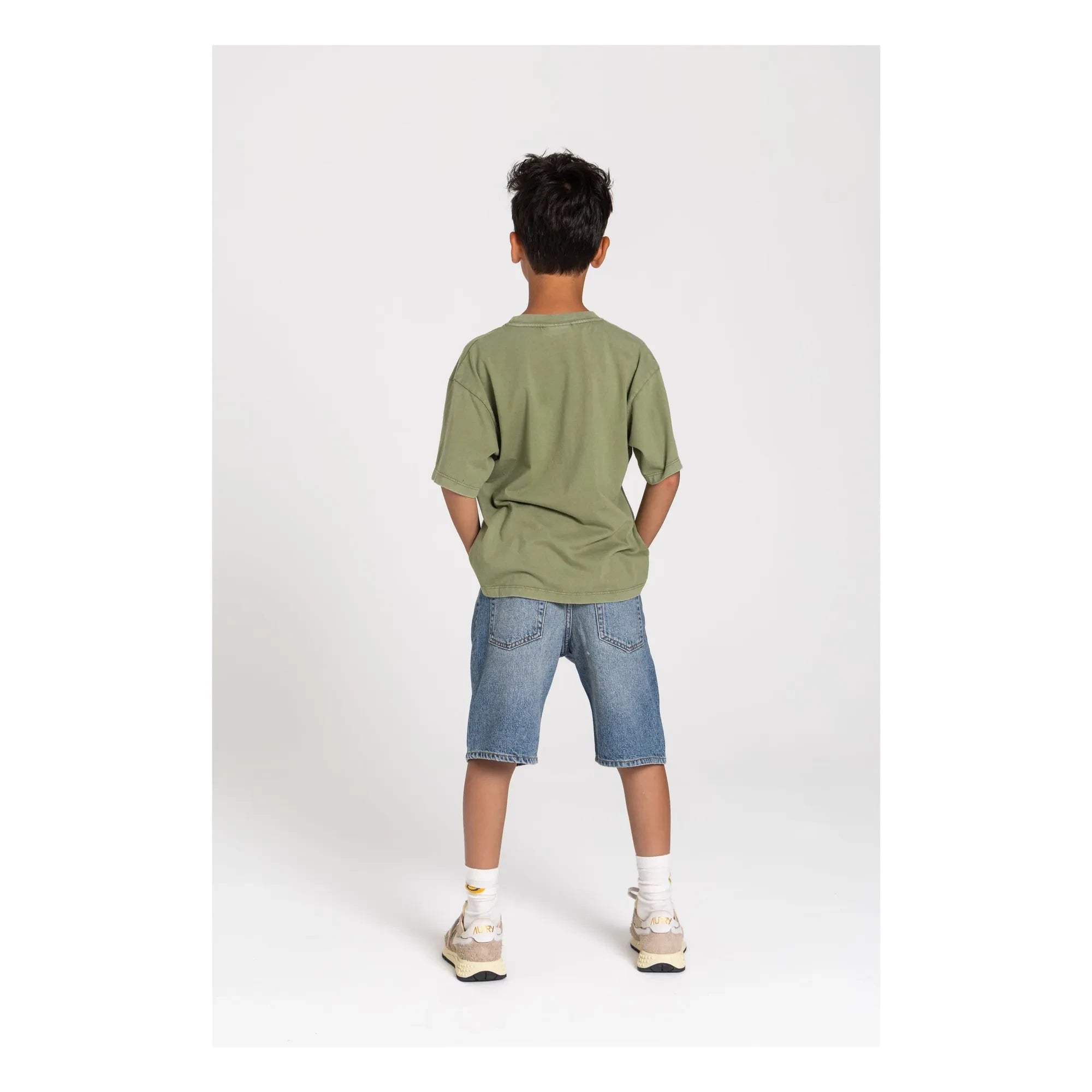 Smallable Kid - Nils T-Shirt aus Bio-Baumwolle | Hellkhaki