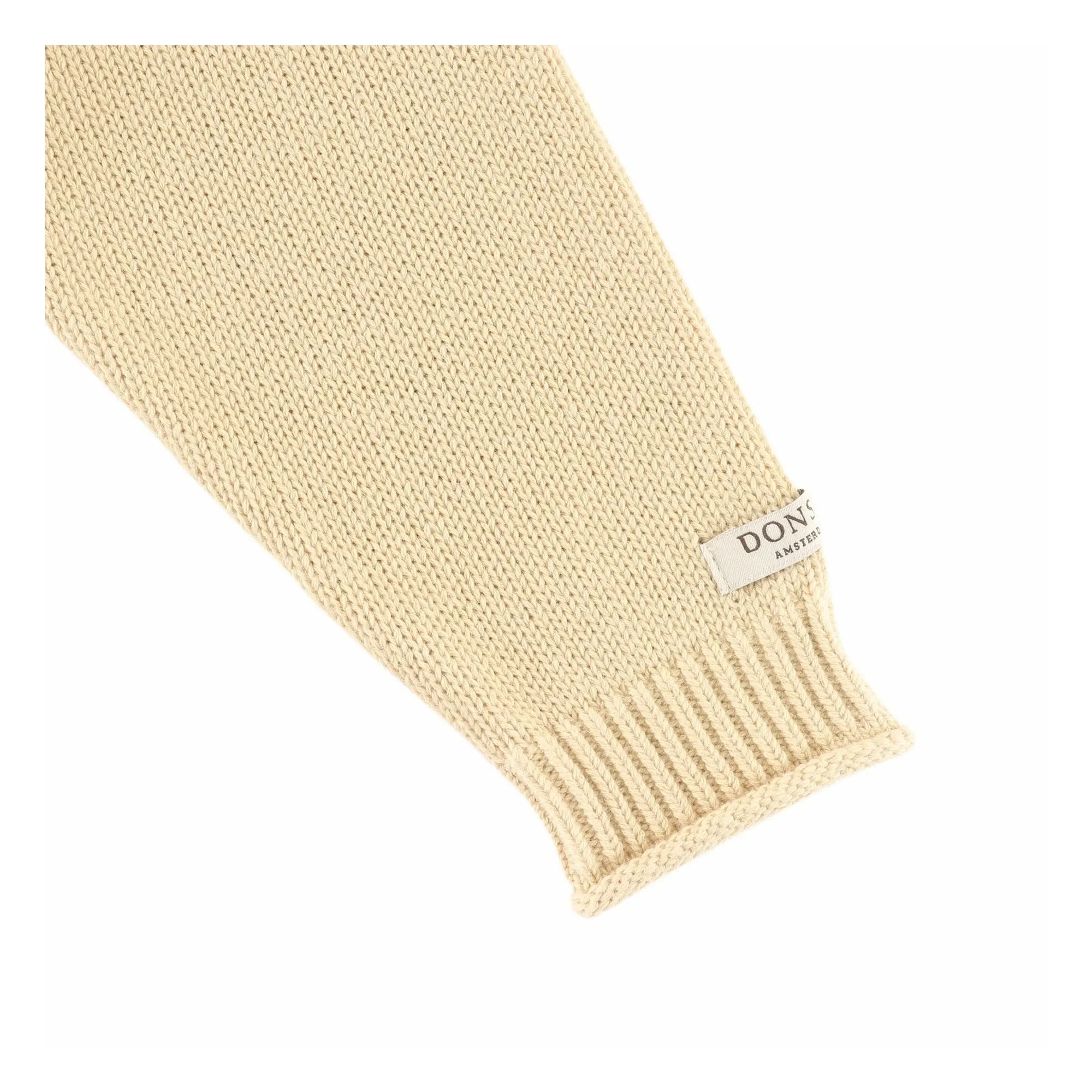Donsje - Valenthe Abeille Bio-Baumwoll Pullover | Hellgelb