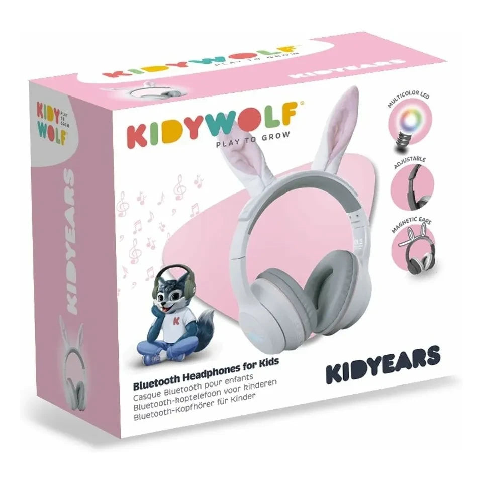 Kidywolf - Hasen-Kopfhörer | Weiß