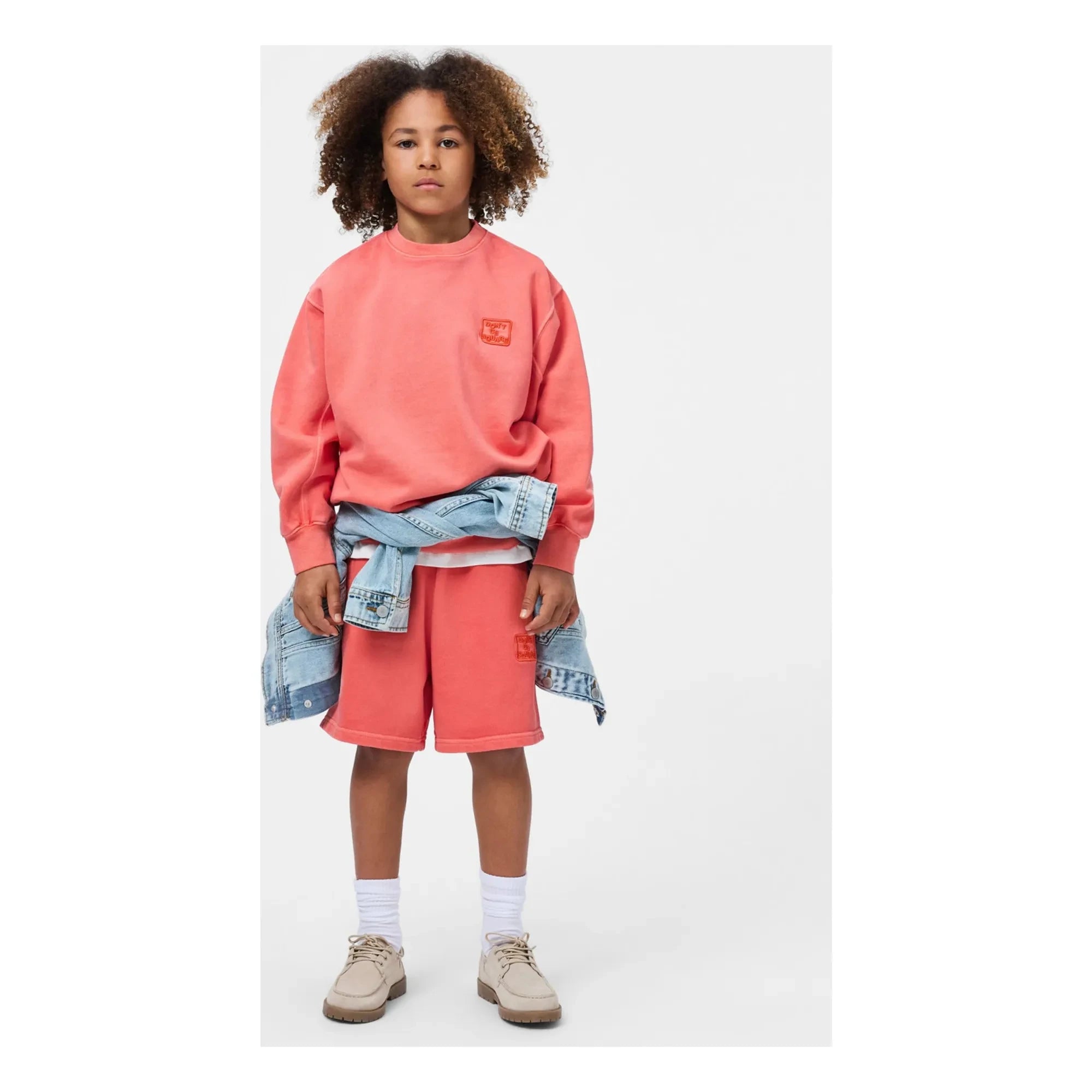 Molo - Magni Sweatshirt aus Bio-Baumwolle | Koralle