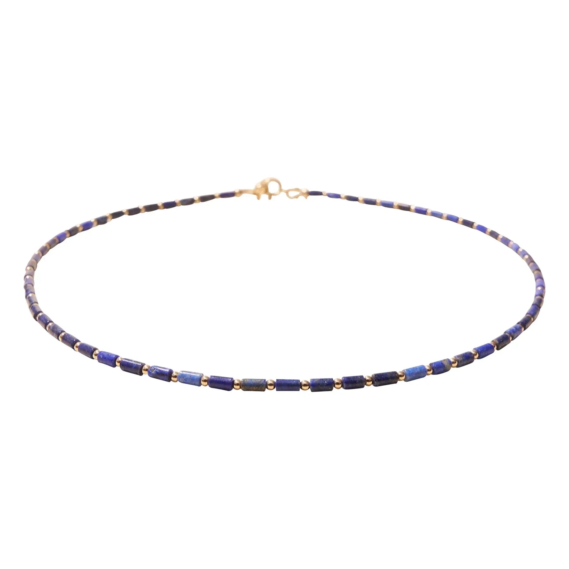 Camille Colette Studio - Baia Lapis Lazuli Kette | Blau