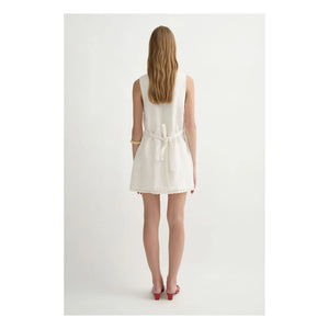 Posse - Effi Leinenkleid | Creme