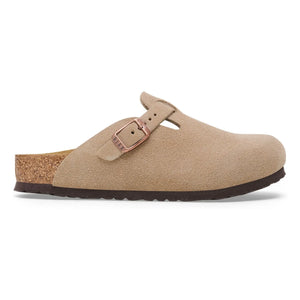 BIRKENSTOCK - Boston BS Kinder Clogs | Sandy Brown