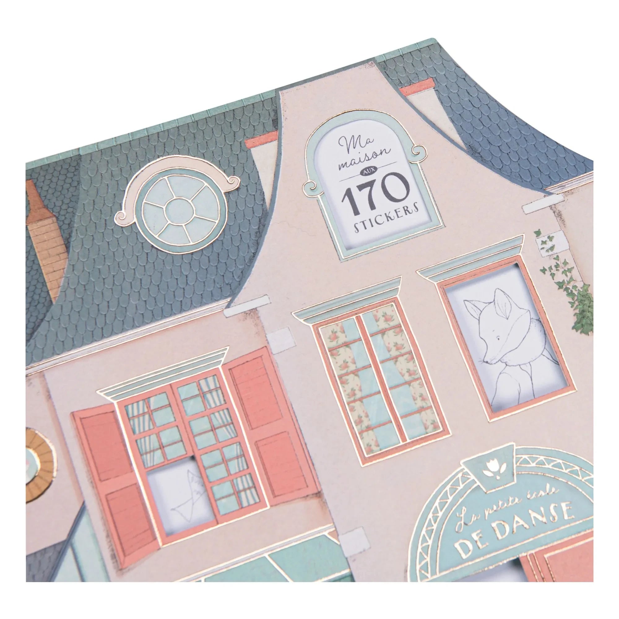 Moulin Roty - Stickerheft - La petite école de danse