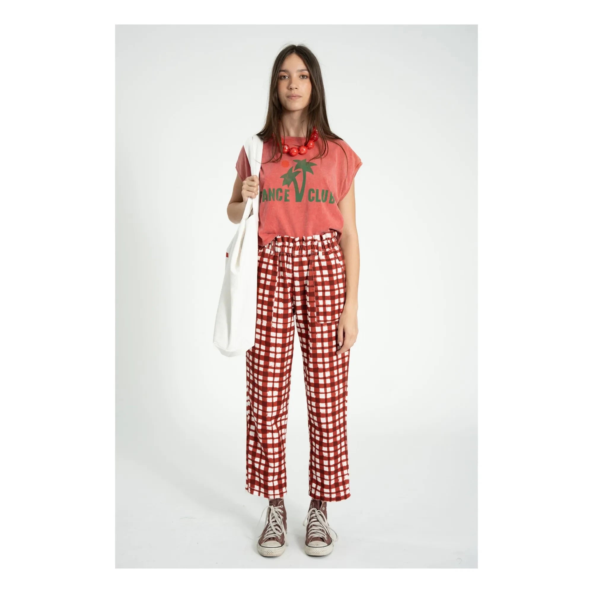 Sisters Department – Francesca Baumwoll-T-Shirt | Rosa