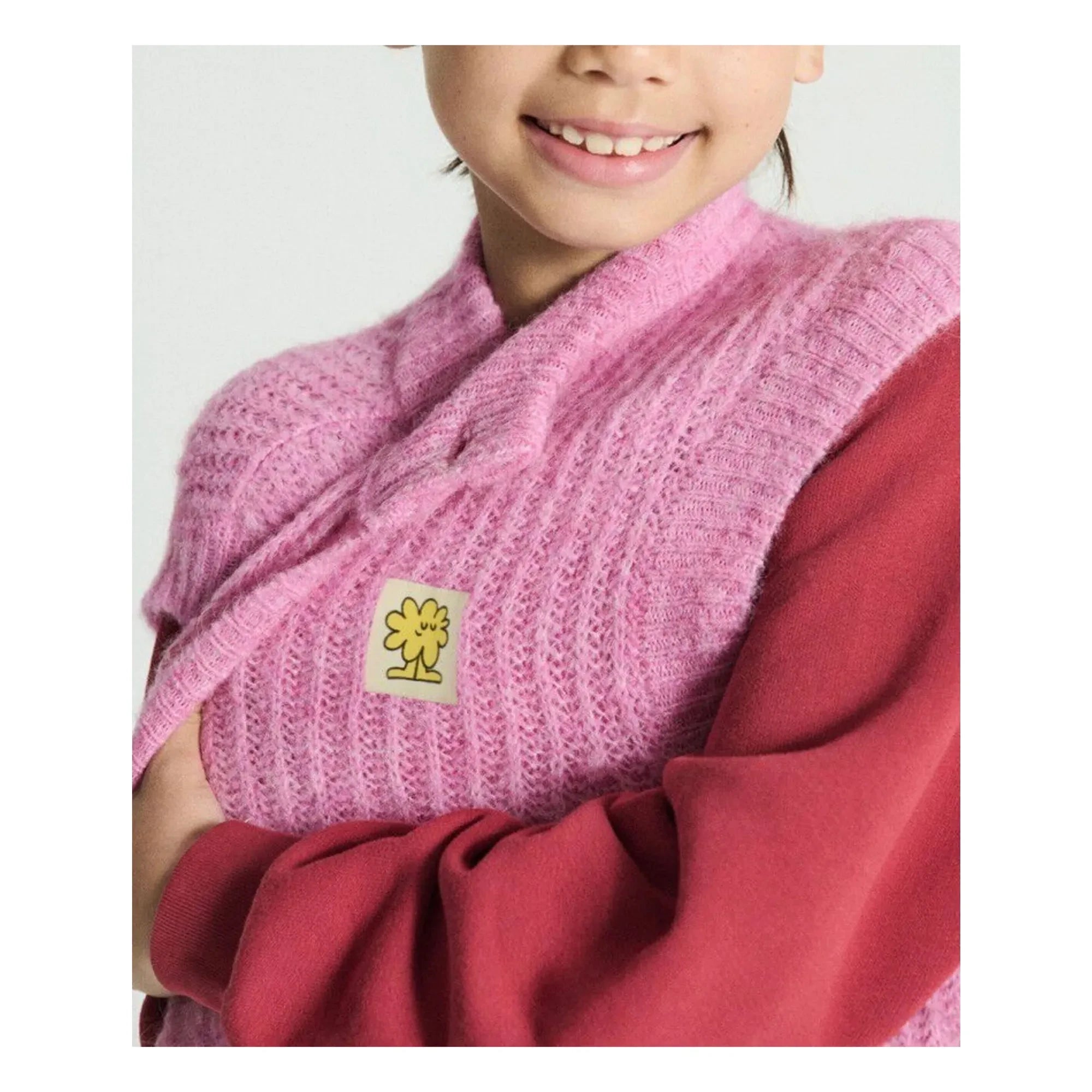 American Vintage - East Alpaka ärmellose Weste | Rosa
