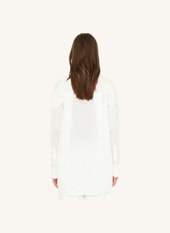 Xirena - Sydney Baumwoll-Poplin-Hemd | Weiß