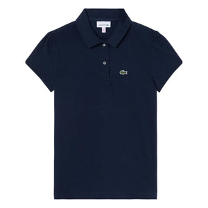 Lacoste - Organik Pamuk Logo Polo Yaka Tişört | Lacivert