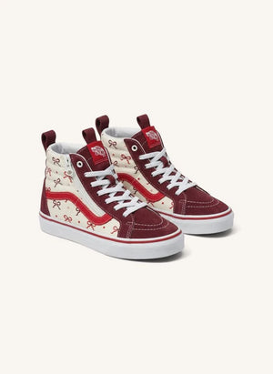 Vans - Burgundy SK8-Hi Reissue Mit Reißverschluss und Knöchelriemen Sneakers