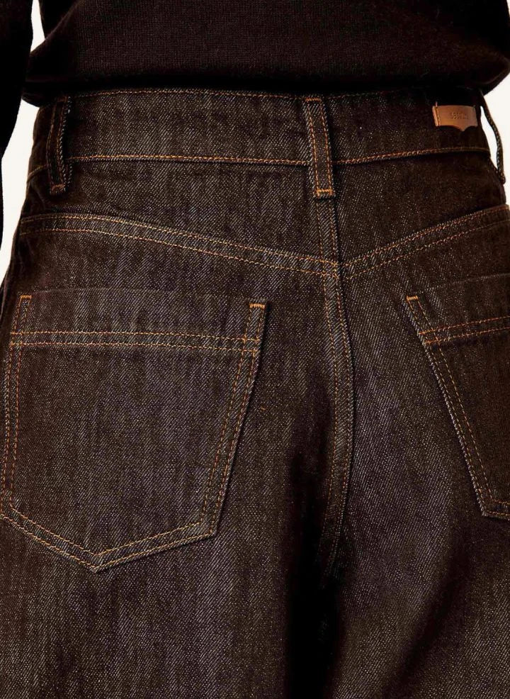 Sessùn - Carles Bio-Baumwolljeans | Chocolate