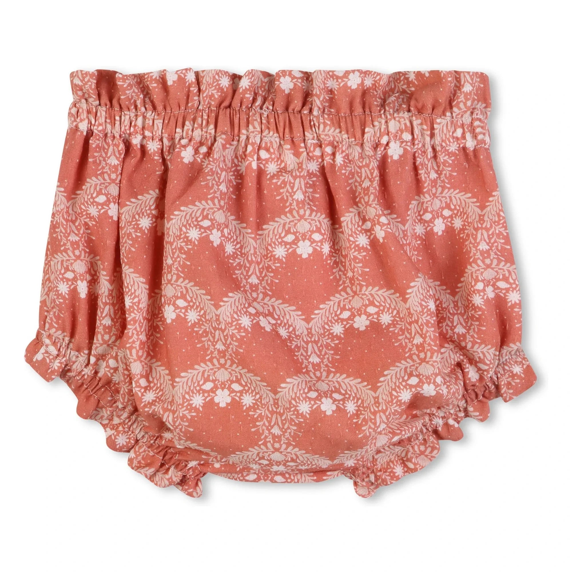 Chloé - Bio-Baumwoll-Oberteil und Bloomer-Set | Pfirsich