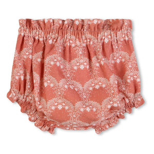 Chloé - Bio-Baumwoll-Oberteil und Bloomer-Set | Pfirsich