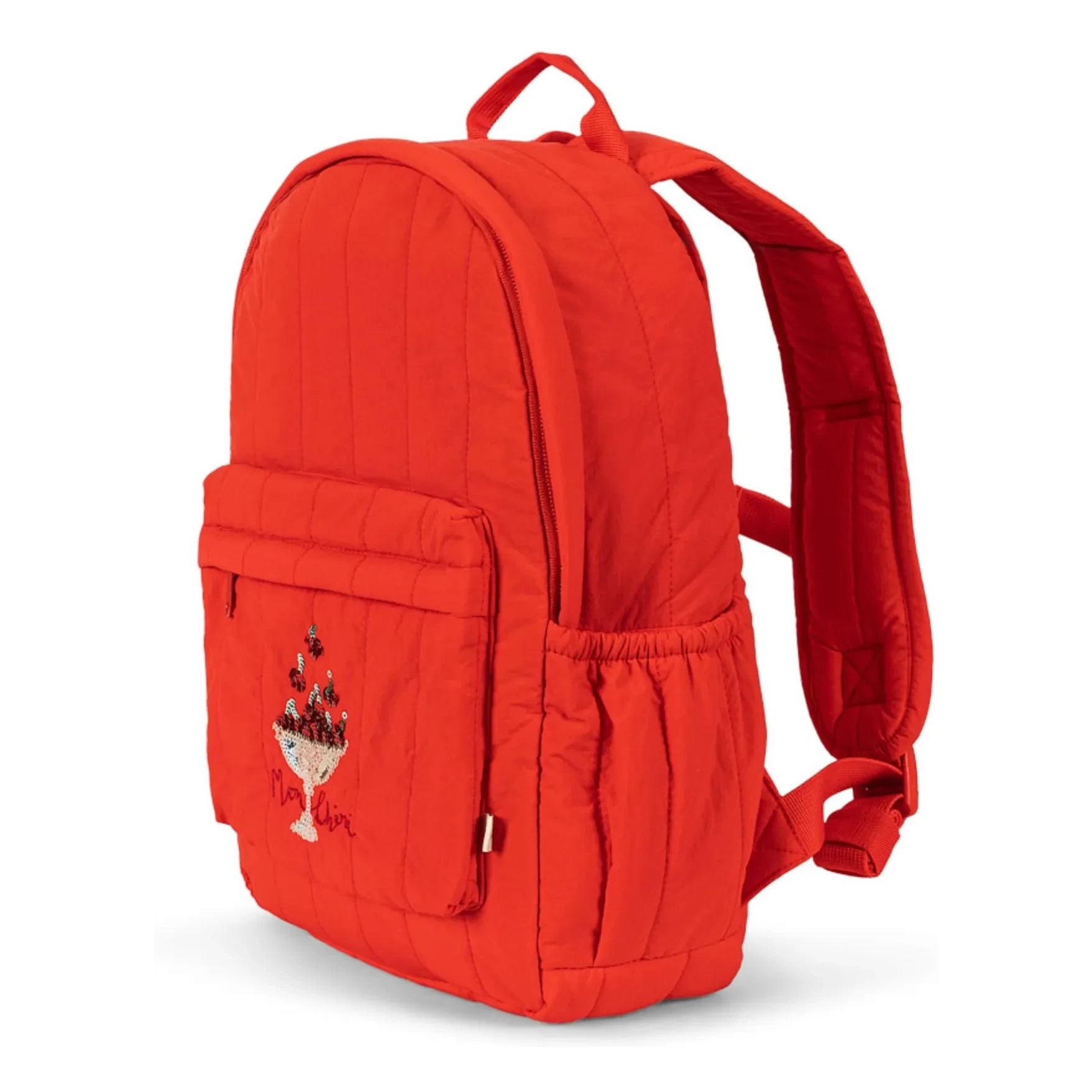 Konges Sløjd - Mon Chéri Paillettenrucksack | Rot