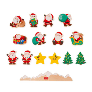 Legami - Stapelbares Holzspiel - Ho Ho Ho Balancing Game