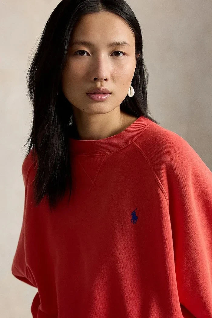 Polo Ralph Lauren pamuklu kadın sweatshirt