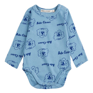 Bobo Choses - Body Dogs Bio-Baumwolle | Blau