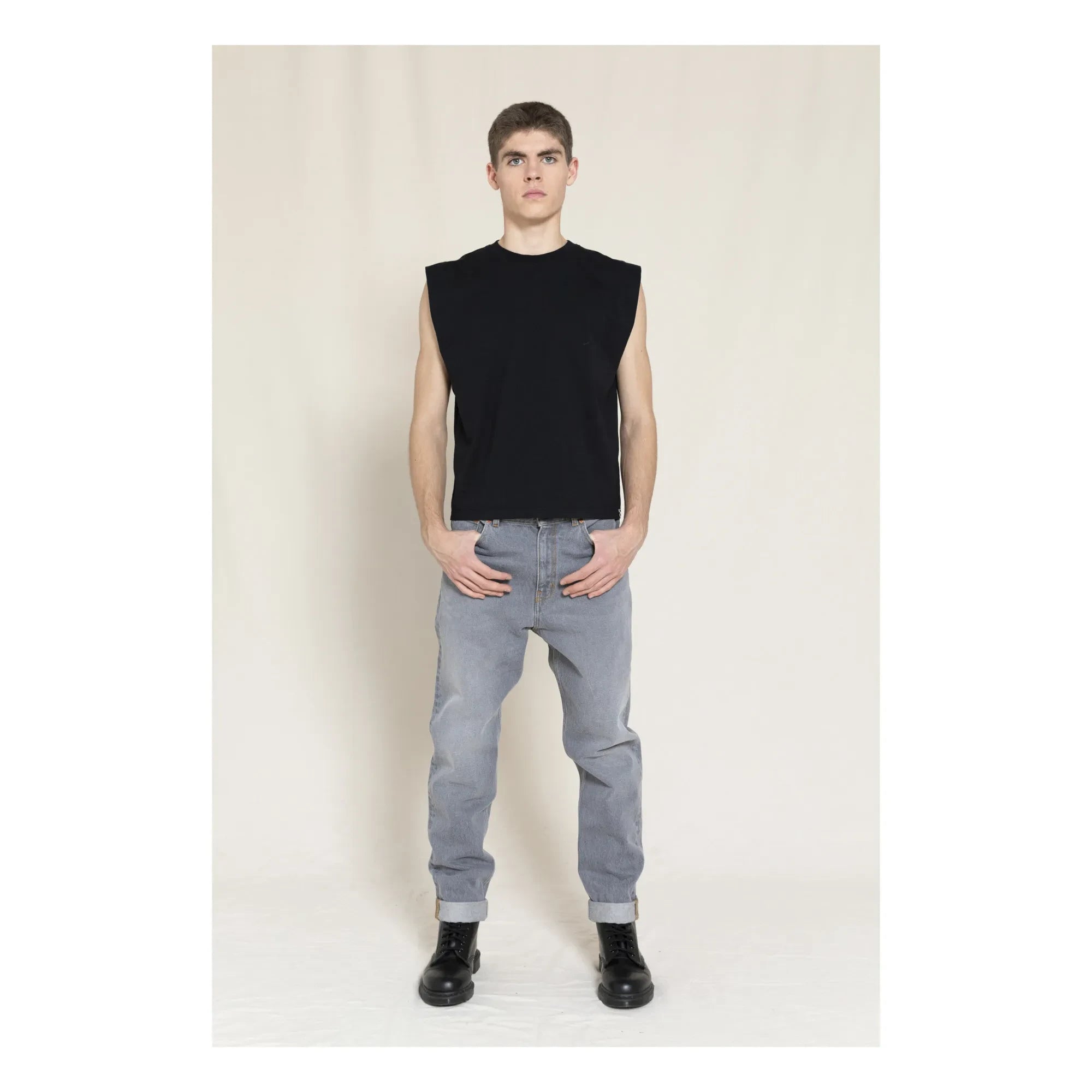 Finger in the nose - Ollibis Bol Jeans | Denim grau