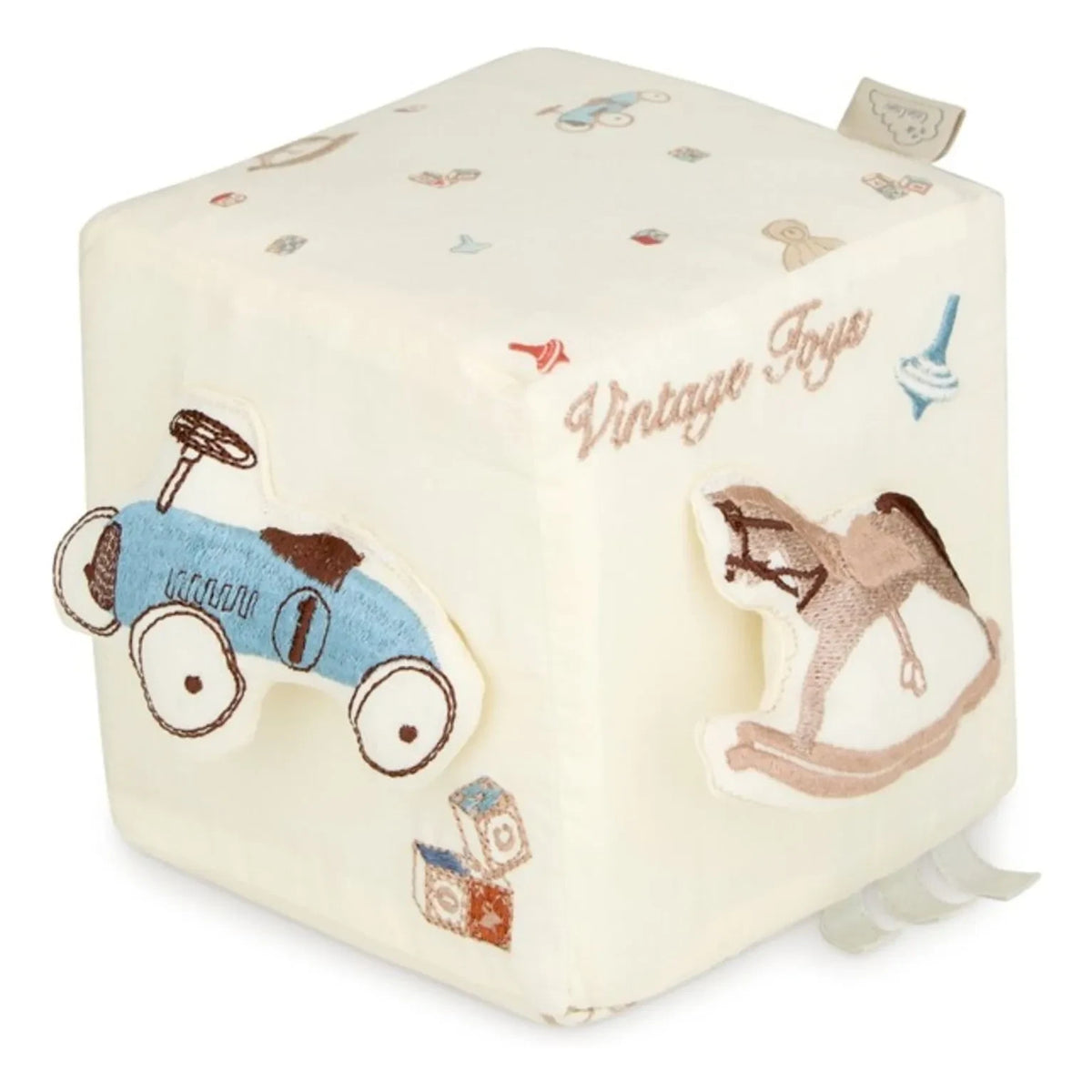 Cam Cam - Aktivitätswürfel Vintage Toys | Beige