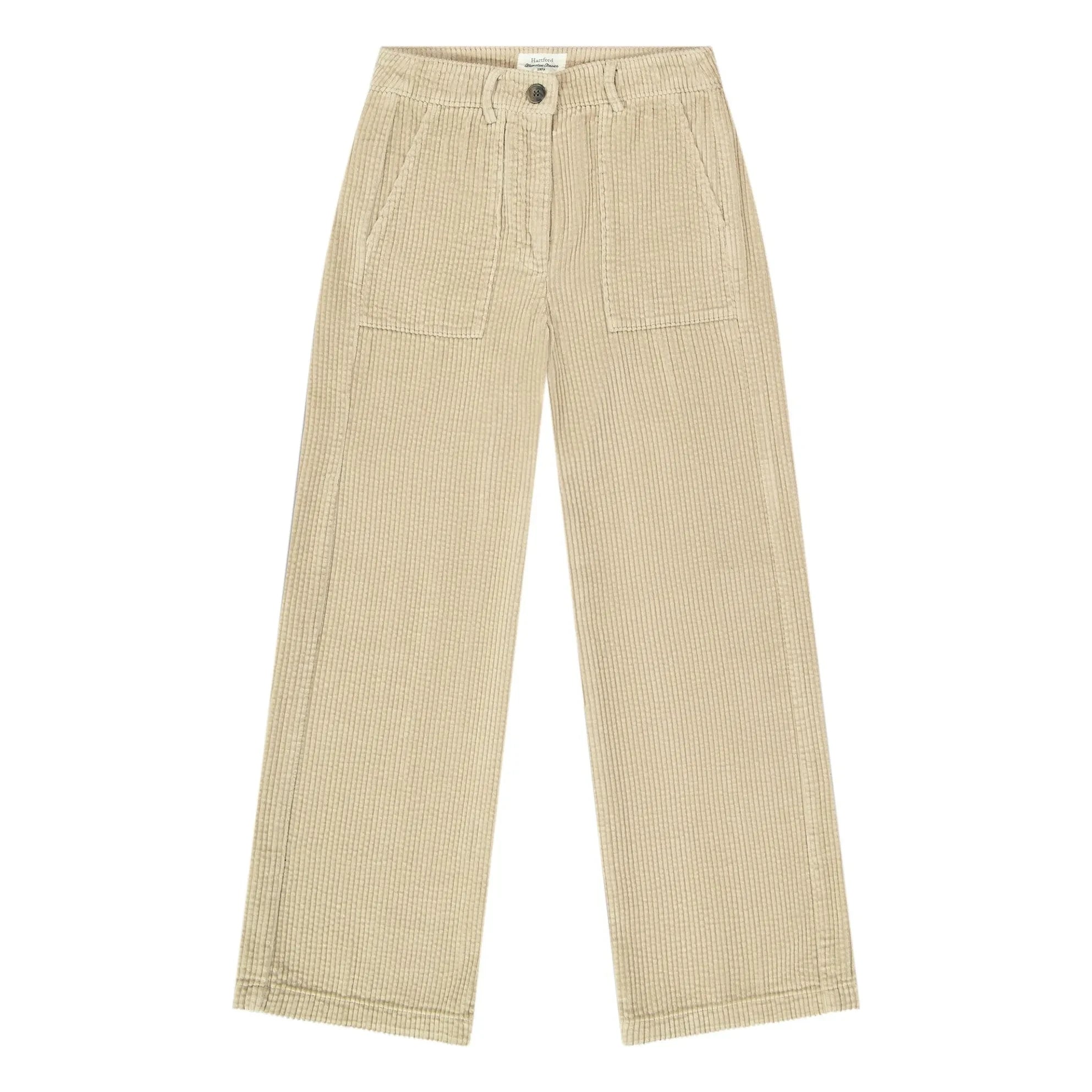 Hartford - Patel Fitilli Pantolon | Bej