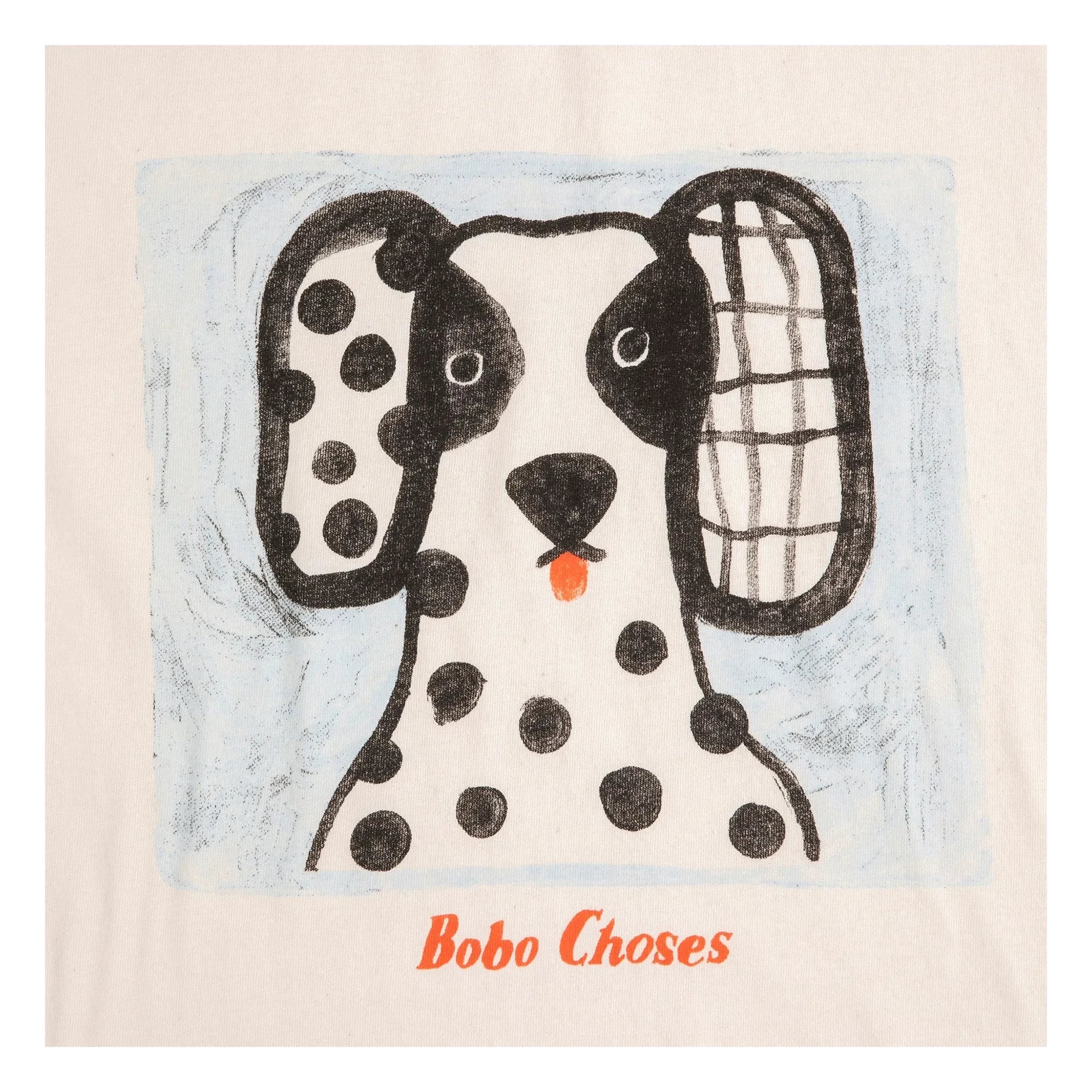 Bobo Choses - T-Shirt aus Bio-Baumwolle mit Dalmatiner-Print | Ecru