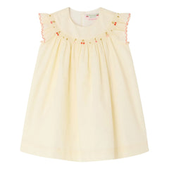 Bonpoint - Amantine Kleid aus Bio-Baumwolle | Ecru