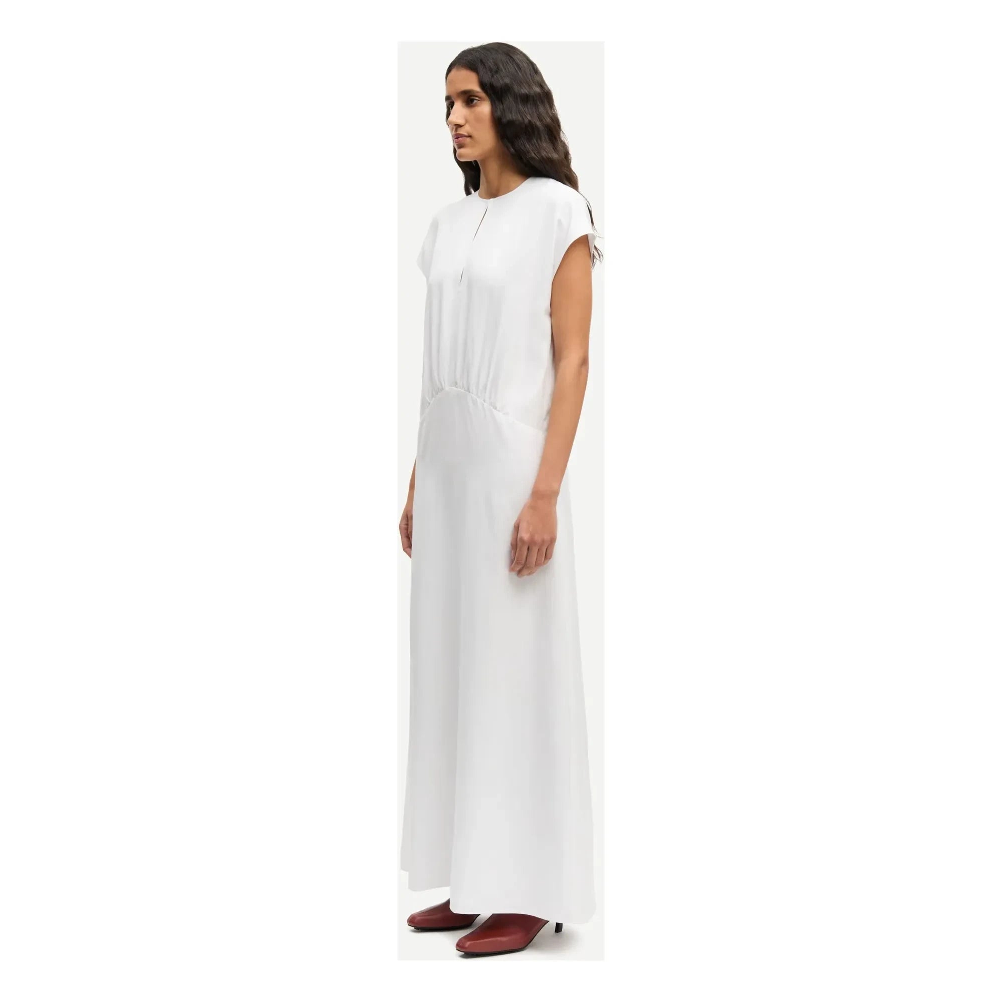 Samsoe Samsoe - Sadaphne Leinenkleid | Weiß