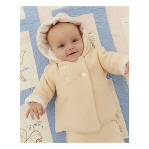 Copenhagen Colors - Kapuzenjacke aus Bio-Baumwolle | Creme