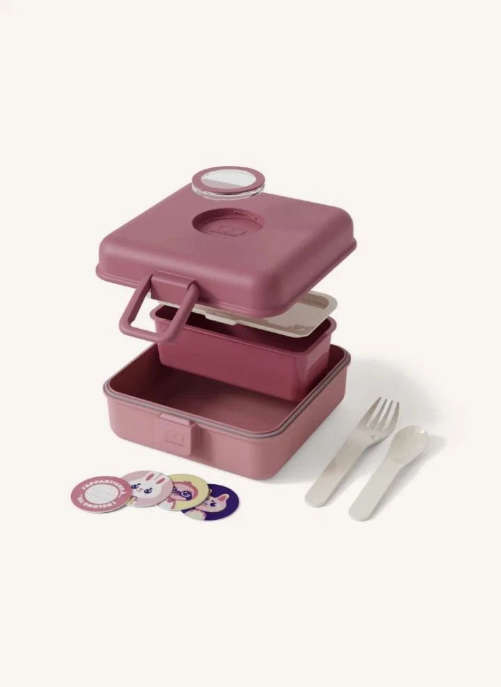 Monbento - Snacky Sandwichbox | Puderrosa