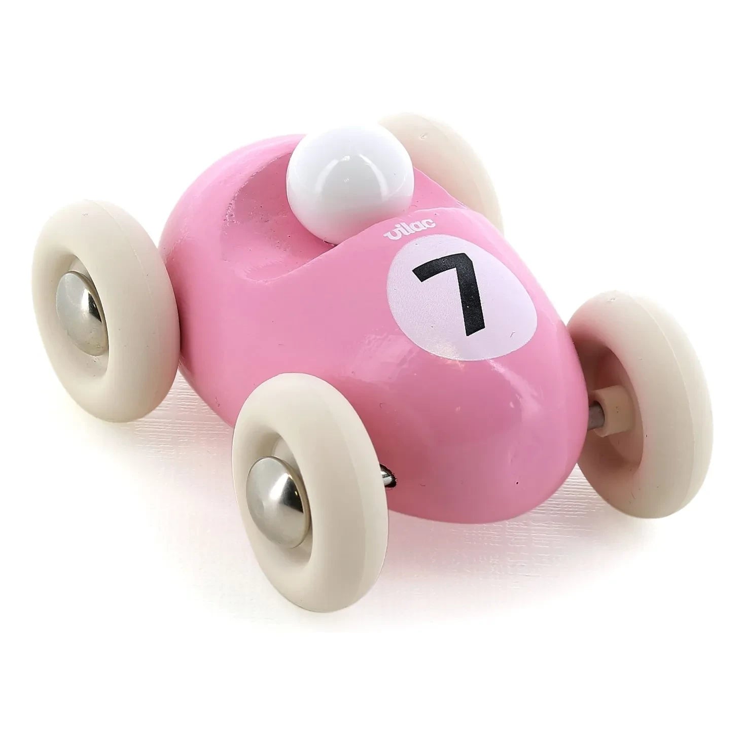 Vilac – Mini Roadster Nr. 7 | Rosa
