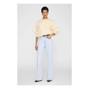 Anine Bing - Harry-Sweatshirt | Blassgelb
