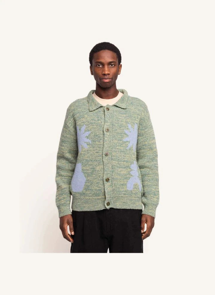 Olow - Kalama Strickjacke | Heather Grün