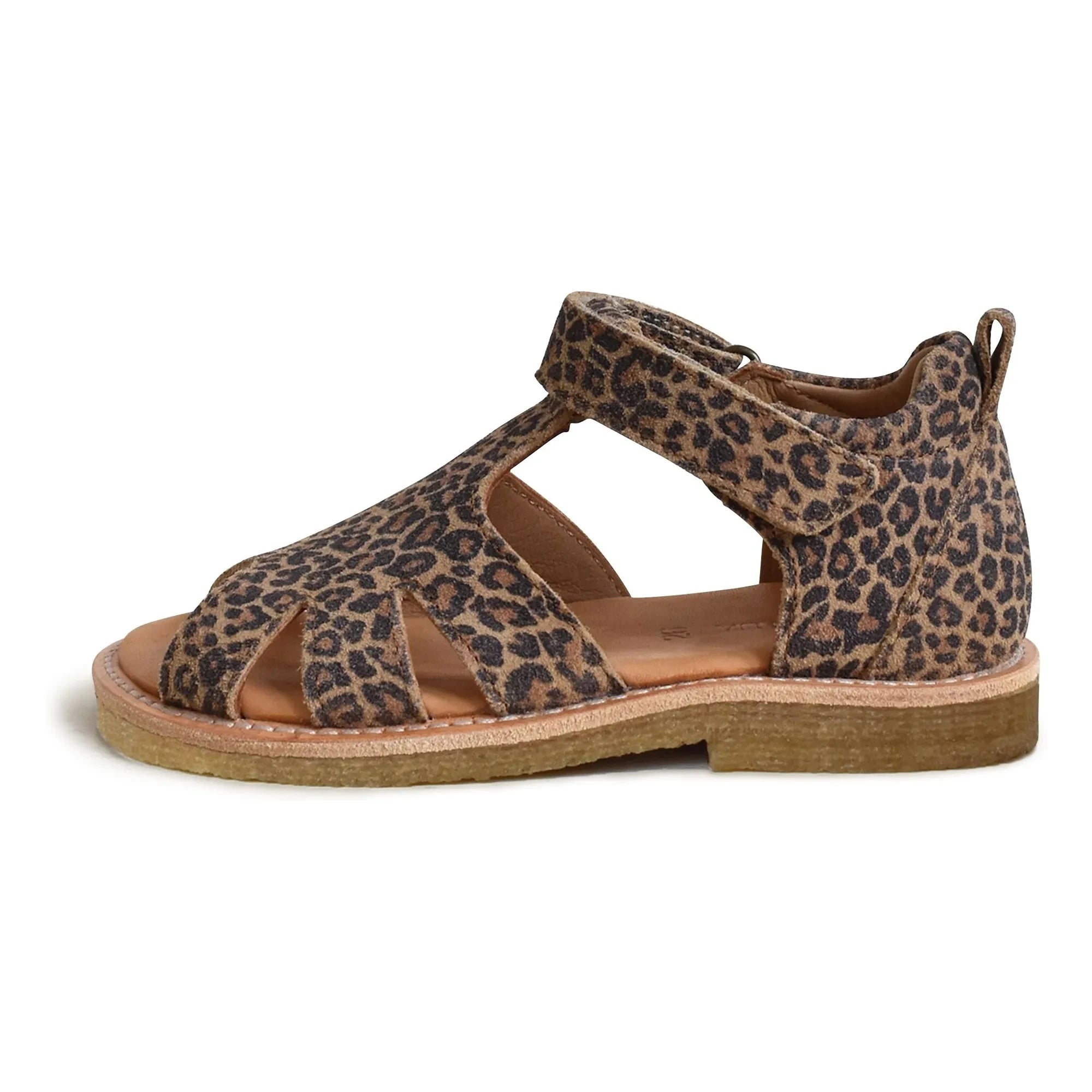 du Loua - Du Eden Leo-Wildleder-Sandalen | Braun