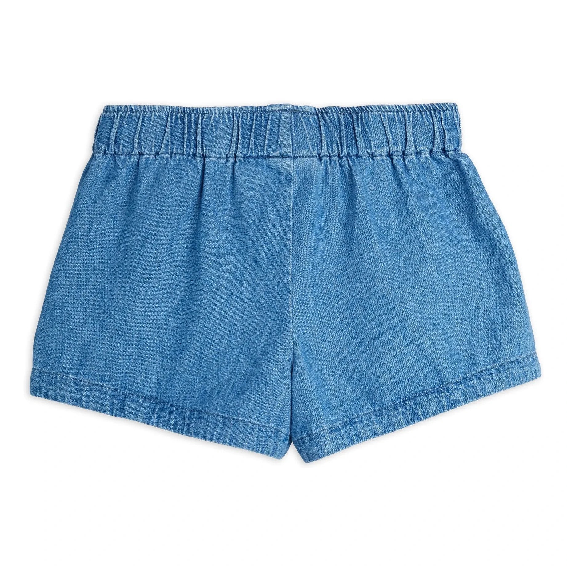 Mini Rodini - Kurze Denim-Shorts | Blau