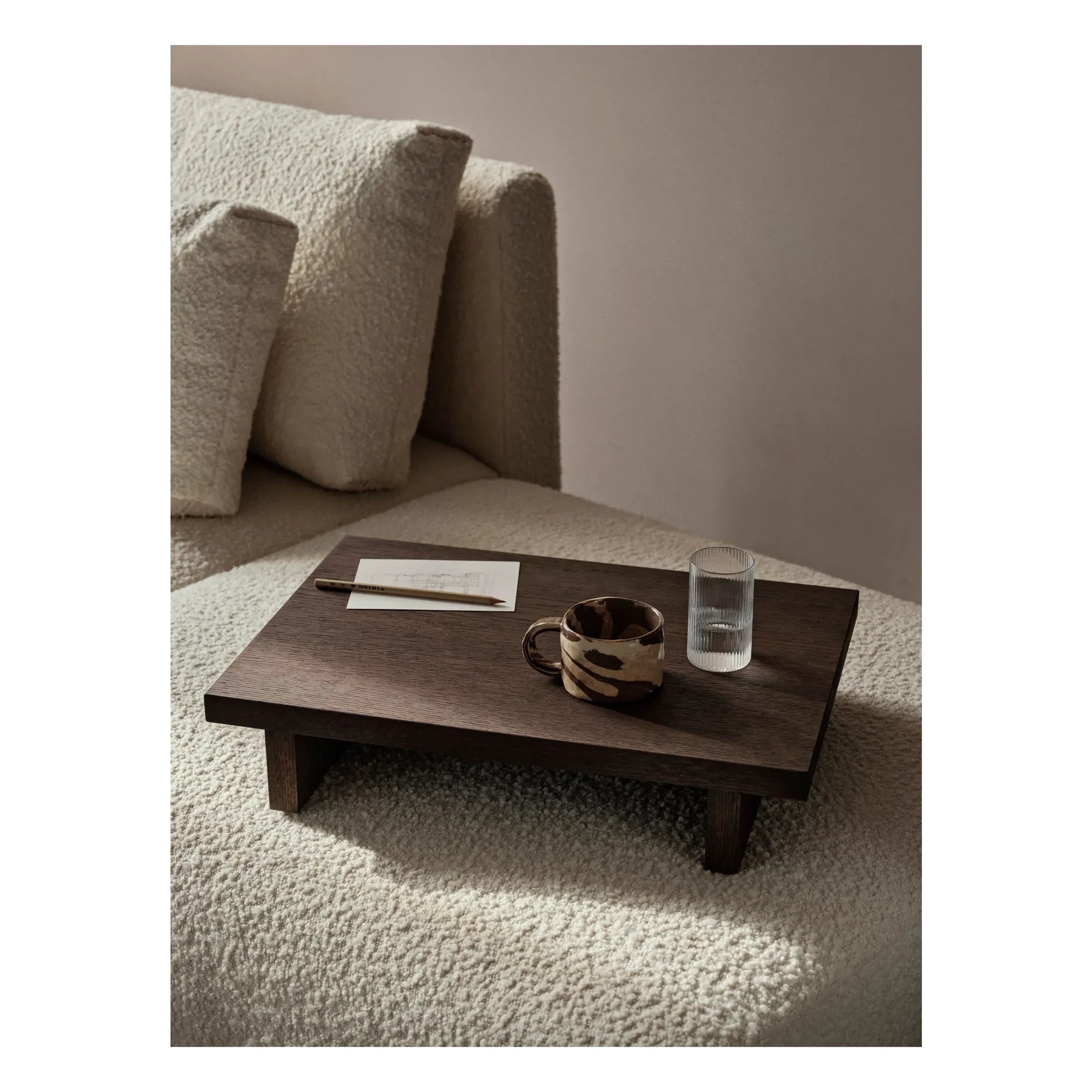 Ferm Living - Kona Couchtisch | Dunkle Eiche