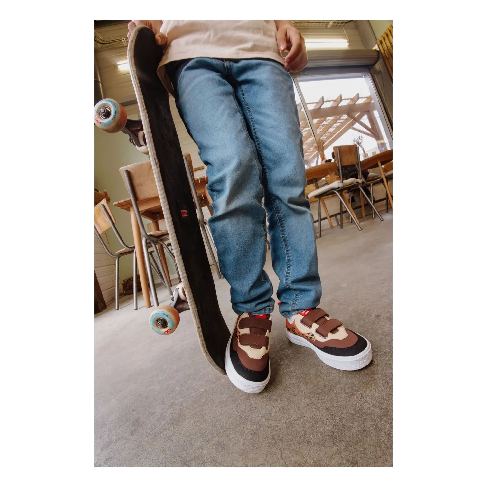 Hello Hossy - Mascots Ride Comic-Sneaker | Braun