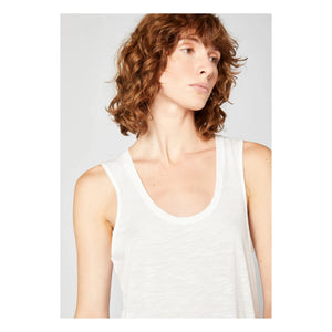 American Vintage - Jacksonville U-Ausschnitt Tanktop | Weiß