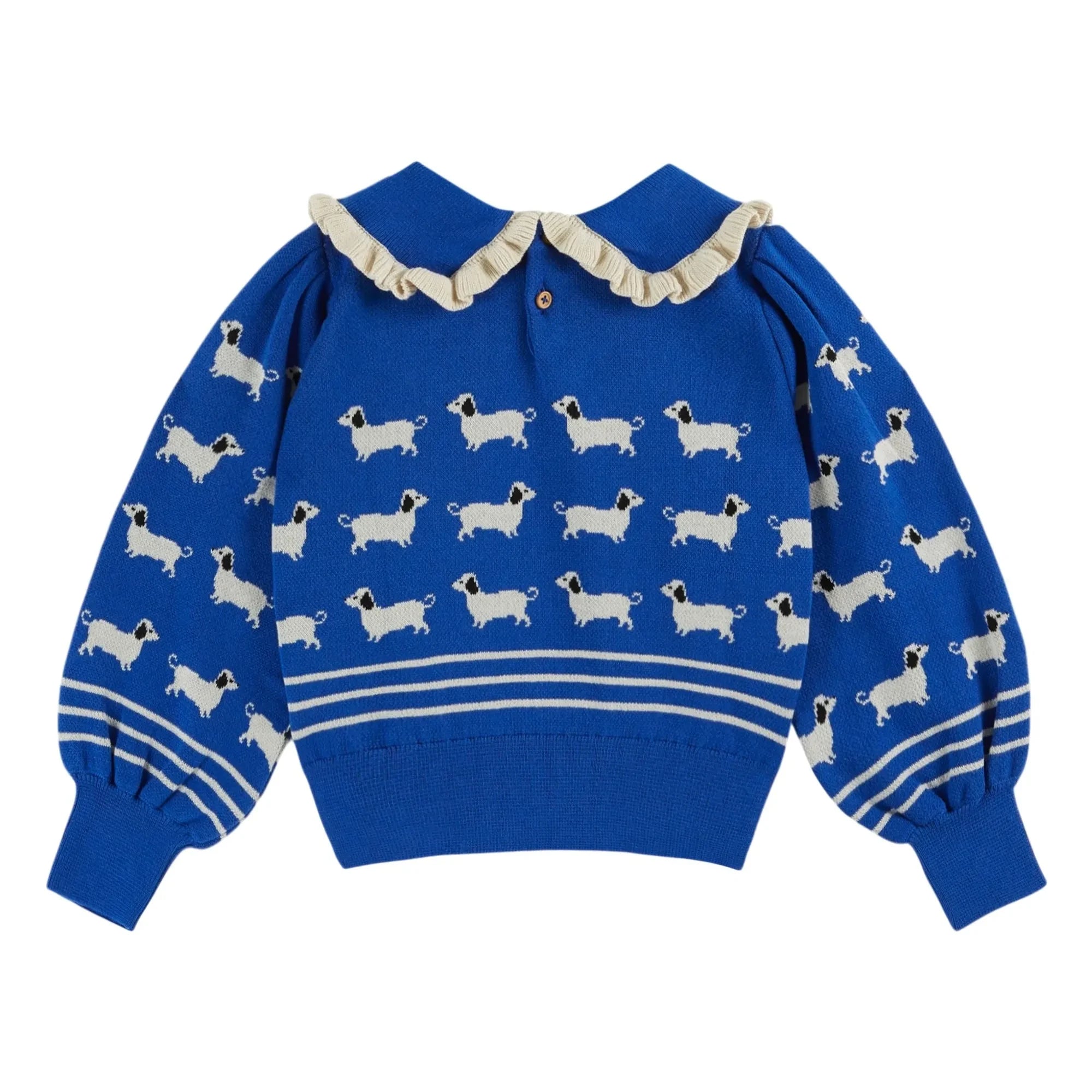 Emile et Ida – Königlicher blauer Hundepullover