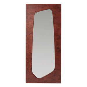 Ferm Living - FSC Pappelholzspiegel Folia | Dunkles Holz