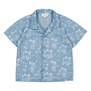 Louis Louise - Denim Magnum Hawaii Hemd | Hellblau