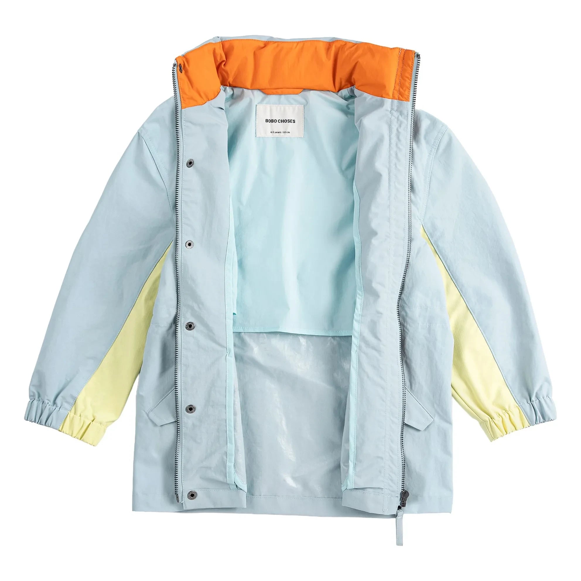 Bobo Choses - Recycelte Faser Wasserdichte Jacke | Hellblau