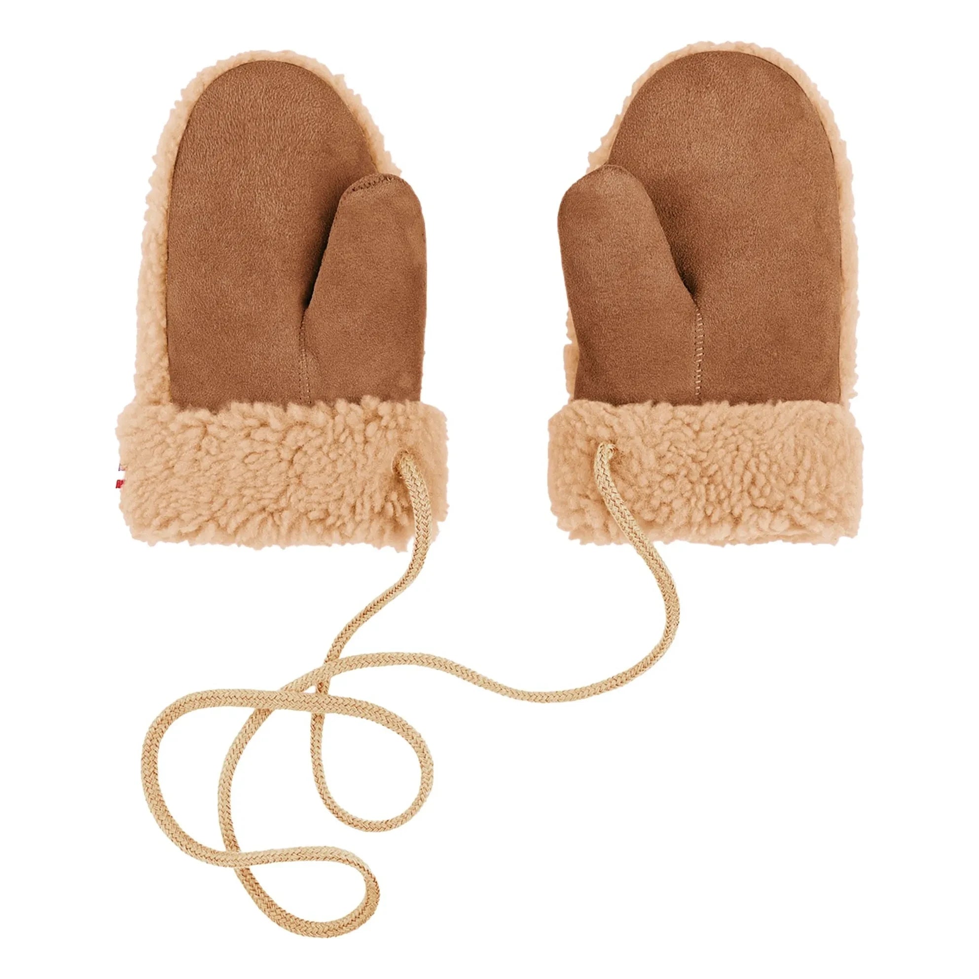 ILDA'S sheep - Teddy Merinowoll-Handschuhe - Kinderkollektion | Beige