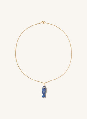 Camille Colette Studio - Isola Lapis Lazuli Halskette | Mehrfarbig