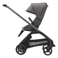 Bugaboo - Bugaboo Dragonfly Kompletter City Kinderwagen Graphit Gestell | Heather Grau