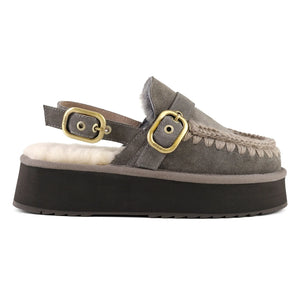 Mou – Schwedische Clogs | Grau