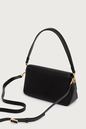 Tory Burch Charlie kadın deri crossbody çanta