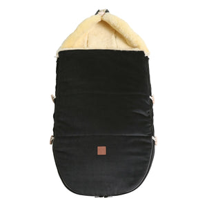 Kaiser - Filius Lammfell Universal Fußsack | Schwarz