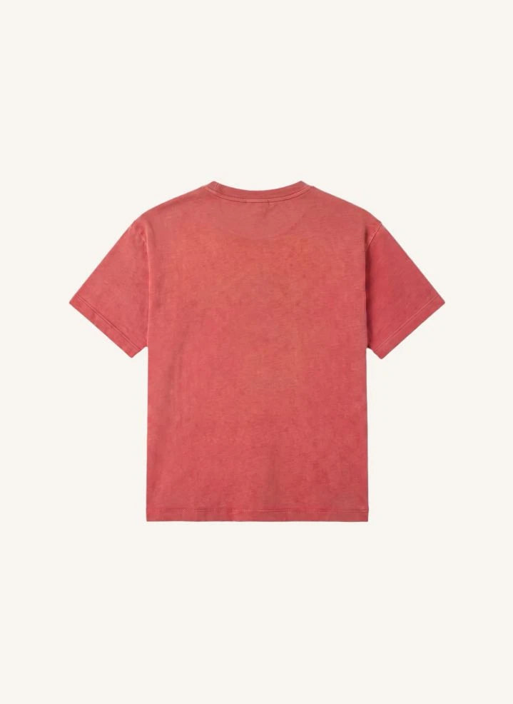 Finger in der Nase - King Good Luck Organische Baumwoll T-Shirt | Dunkelrot