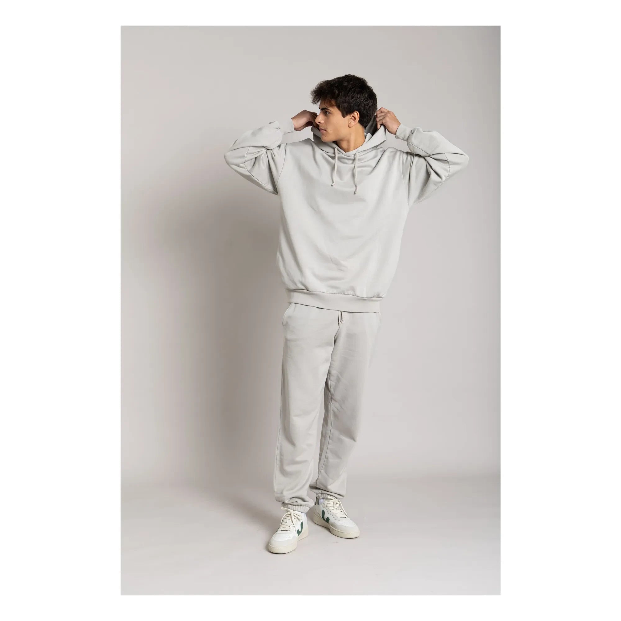 Smallable Man - Jogger Shuffle Bio-Baumwolle | Perlengrau