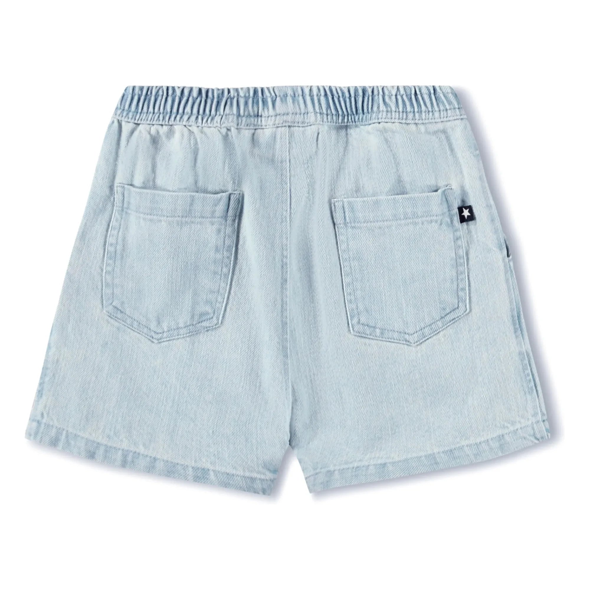 Molo - Denim Shine Bio-Baumwoll Shorts | Hellblau